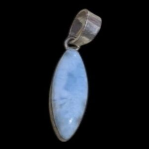 Elegant Blue Stone Pendant